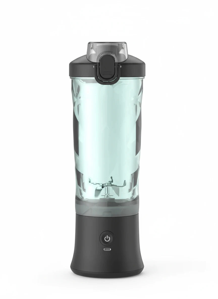 Draagbare 600ML Blender. Perfect voor smoothies, fruit en ijs compact, krachtig en overal te gebruiken.