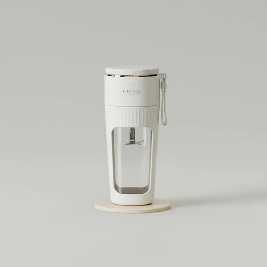 Draagbare elektrische sapbeker.