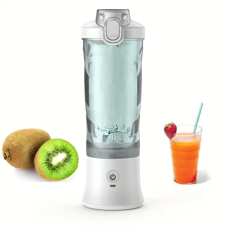 Draagbare 600ML Blender. Perfect voor smoothies, fruit en ijs compact, krachtig en overal te gebruiken.